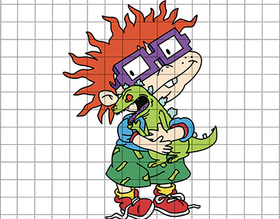 Chuckie Rugrats SVG