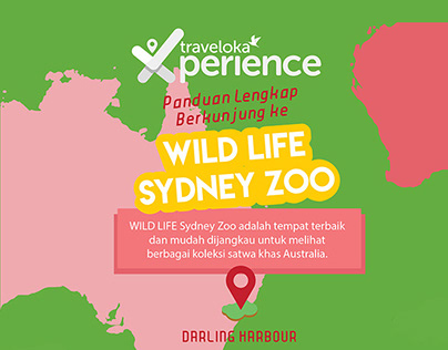 Infographic - Traveloka - Wild Life Sydney Zoo