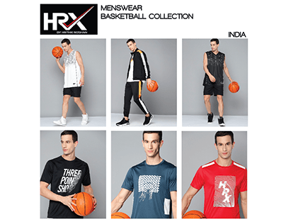 Mens Basketball range: HRX by Hrithik Roshan