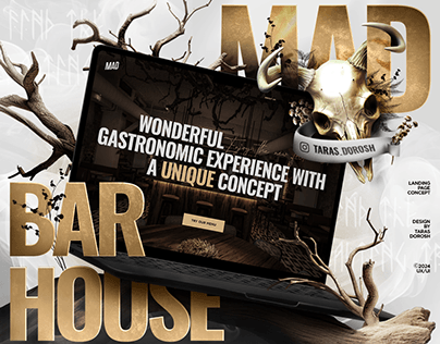 MAD House Landing Page