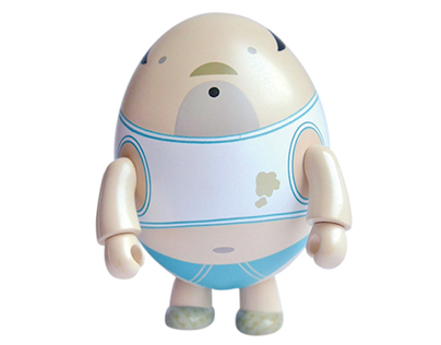 Mr. Eggtor - DESIGN-A-QEE Series (Toy2R)