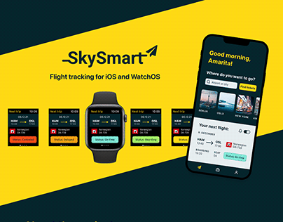SkySmart - Flight tracking for iOs and WatchOS