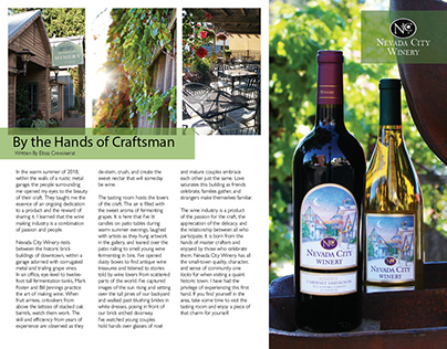 By the Hands of Craftsman - Editorial & Spread Design