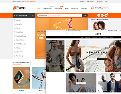 Revo - Multi-Purpose Responsive WooCommerce theme