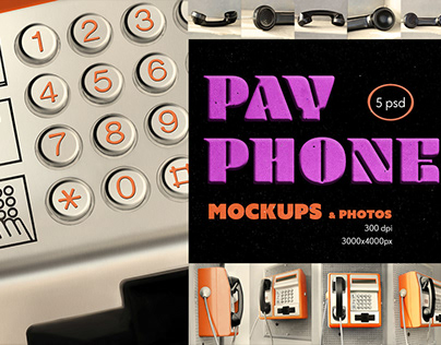 Payphone mockups & photos
