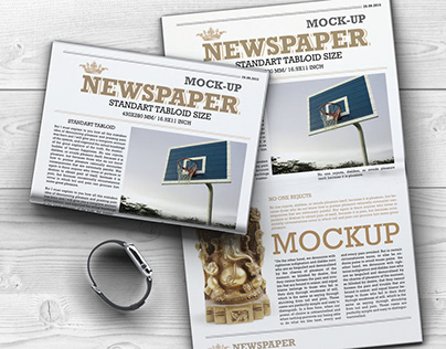 Newspaper Mock-up Free Download