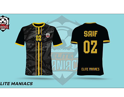 Jersey Design for ELITE MANIACS