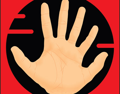 Illustration "What if our hands had 6 fingers?"