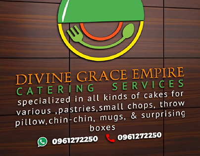 divine grace logo mockup
