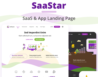 Freebie App SaaS Landing Page