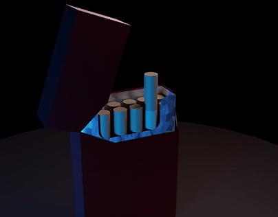 Diseño de Caja Encendedor | Box Lighter Cigarrette
