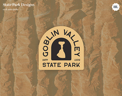 Goblin Valley State Park, Utah Sticker Design