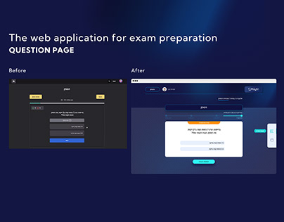 Web-application redesign