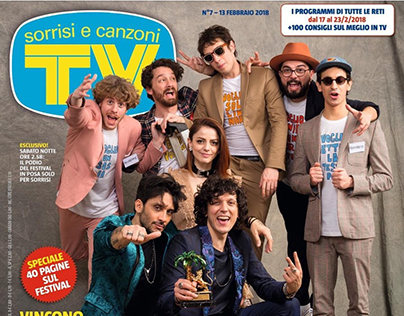 TV Sorrisi e Canzoni winners Cover