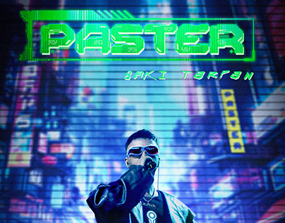 Cyberpunk style Poster