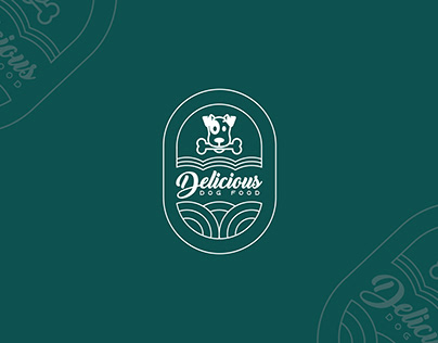 Delicious Dog Food Logo Design