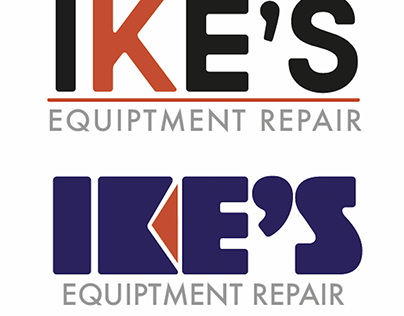 Ike's Equipment Repair Logo