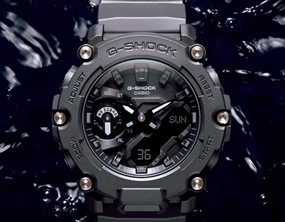 Project thumbnail - Gshock watch photogtraphy
