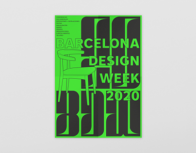 Poster | Barcelona Design Week 2020