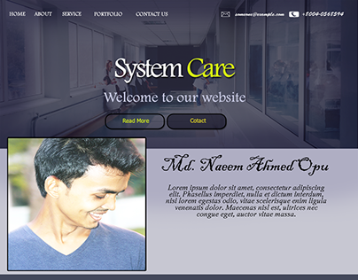 System Care / UI & UX Design