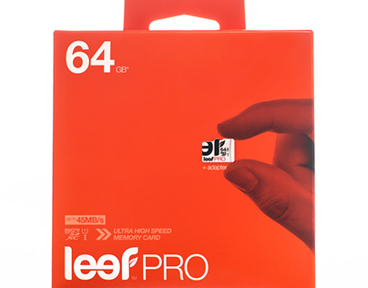 Packaging Design - Leef Pro Card