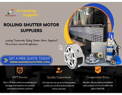 Rolling Shutter Motor Suppliers | Maxwell Auto Doors
