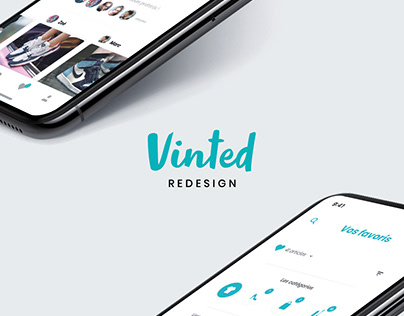 Redesign app Vinted