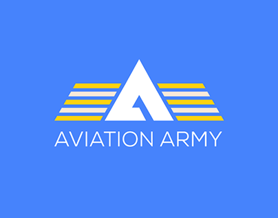 Aviation Army Logo design