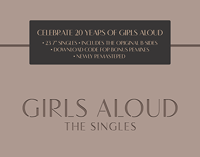 Girls Aloud Singles Vinyl Boxset