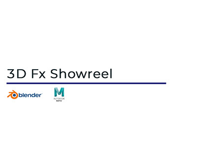 3D Fx Showreel