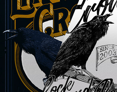 Little Crow - Rock and Roll Posters/T-Shirt Designs