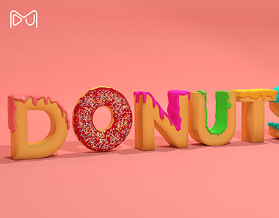 Donuts - Typography Experiments