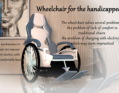 wheel chair for handicapped