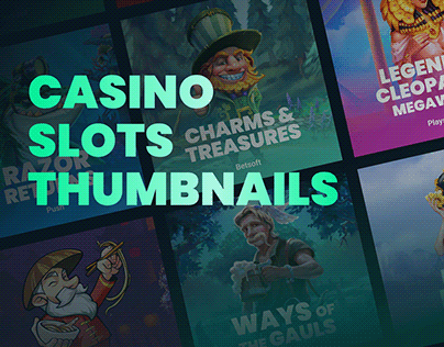 Casino slots thumbnails and covers