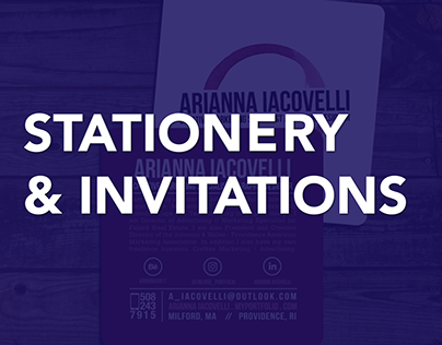 Stationery & Invitations