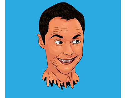 Sheldon Cooper Illustration