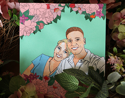 Project thumbnail - Handcrafted Wedding Card
