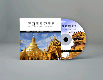 CD cover design for a travel blog