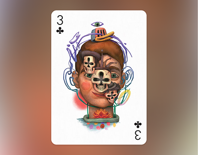 3 of Clubs / Playing Arts