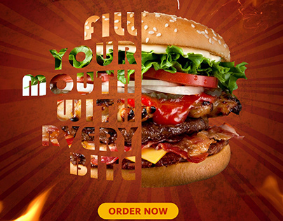 poster "Burger king"
