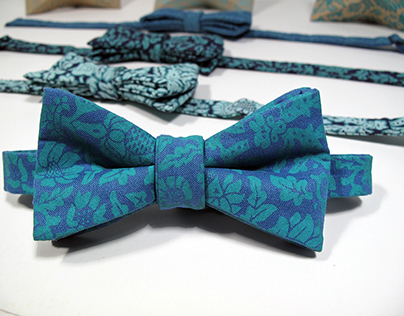 silkscreen  bow ties