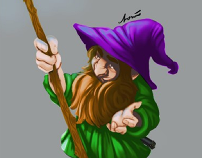 personal illustration design | gnome