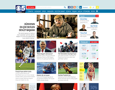 News Website Design