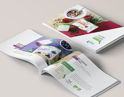 Dairy Products Catalog - Design and Photography