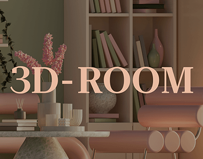 3D Isometric Room