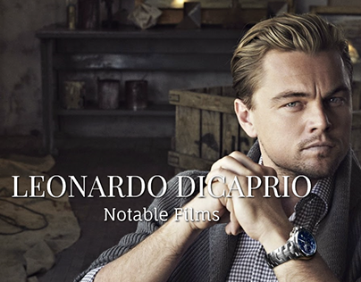 Leonardo DiCaprio Notable Films
