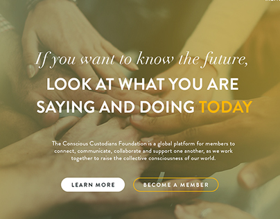 Conscious Custodians website