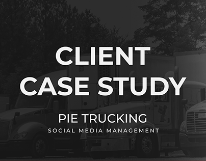 Project thumbnail - Project Case Study - PIE Trucking