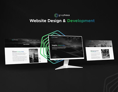 Grup Hexa Website UI/UX Design & Development