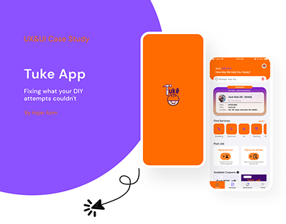 Project thumbnail - Tuke App Home Service